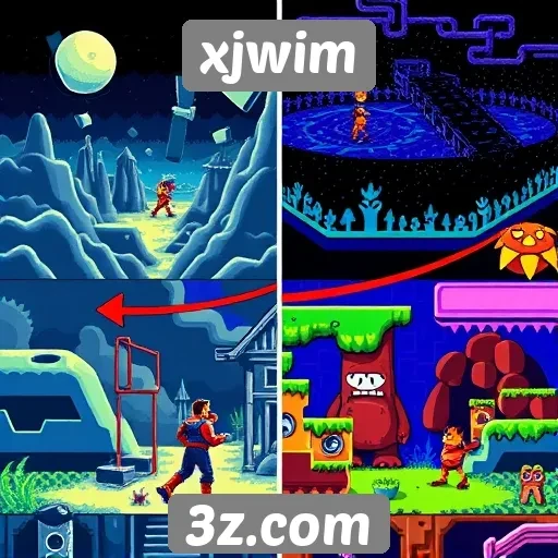 a evolução dos gráficos em jogos do xjwim